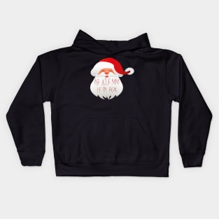 happy merry christmas Kids Hoodie